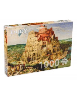 Puzzle Enjoy de 1000 piese - The Tower of Babel